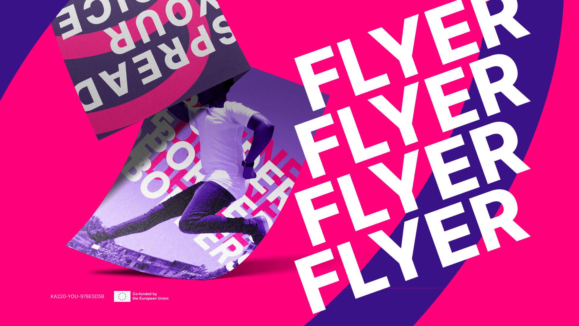 Mockup flyer Integrate