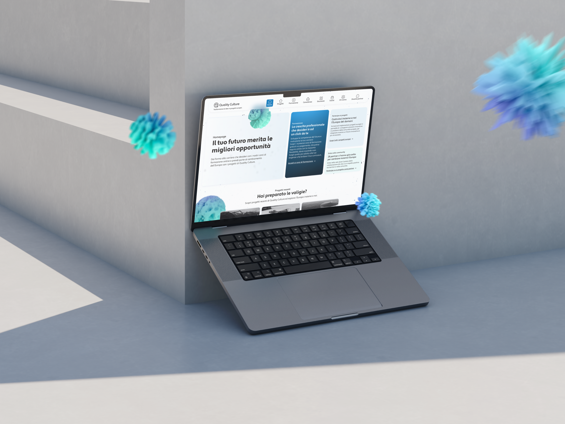 Mockup desktop Quality Culture